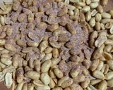 A picture of step 2 of Masala sing aka spiced peanuts.