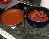 Foto del paso 3 de la receta Cangrejos del Júcar con salsa de tomate