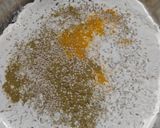 A picture of step 1 of Wheat-Bajra Masala Bhakhri.