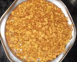 A picture of step 2 of Besan Meenja.