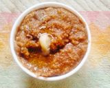 A picture of step 3 of WATER CHESTNUT FLOUR PUDDING (singhara ka aata ka Halwa).