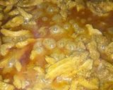 A picture of step 8 of BBQ rice.