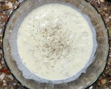 Foto del paso 7 de la receta: 🇮🇹 Srtacciatella casera 🇮🇹 A base de queso muzzarella hilado y crema de leche