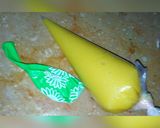 A picture of step 4 of 2 ingredients Mango dessert ball.