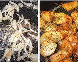 Foto del paso 5 de la receta: Filetes rusos con papas en adobillo