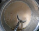 A picture of step 3 of Mishti doi.