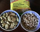 A picture of step 1 of California Farm Fresh Fava Beans.