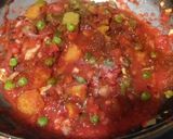 A picture of step 2 of Pav Bhaji Khichdi.