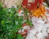 A picture of step 3 of Aloo ka achaar/ Piro Sadeko Aloo.