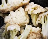 Foto del paso 1 de la receta: Torti/guiso de espinacas y coliflor