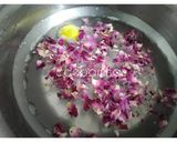 A picture of step 2 of Stuffed Gulab Jamun (without refined sugar).
