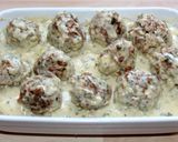 Húsgombócos rakott karfiol recept fázis 7 fotója