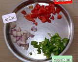 A picture of step 4 of Paneer tawa butter masala.