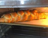 A picture of step 6 of Sourdough Challah.