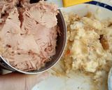 Foto del paso 1 de la receta: Hamburguesas de atún y puré