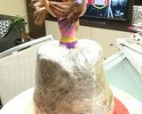 Foto del paso 12 de la receta: Torta Barbie princesa