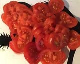 Une image de l'étape 7 de Salade de fenouil aux tomates,concombre et scarole (sauce aux câpres).