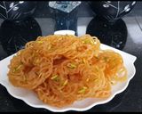 A picture of step 7 of Imarti (Indian Sweet from Uttar Pradesh).