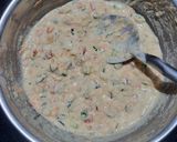 A picture of step 6 of Barley flour mix vegetable uttapam.