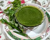 A picture of step 3 of Green chutney.