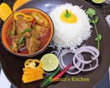 A picture of step 4 of Peanut Mutton Curry.