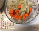 A picture of step 2 of Amla and carrots instant pickle.