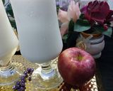 A picture of step 3 of Apple 🍎 n pear 🍐 Milkshake 🥛.