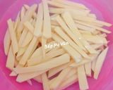 Hình bước làm 1 của món Bánh khoai lang chiên giòn