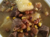 Sancocho o sopa de Guandules