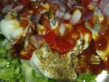 वेजिटेबल चीज़ सैंडविच (Vegetable cheese sandwich recipe in hindi)