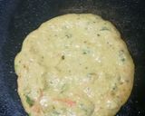 A picture of step 2 of Oats poha savoury pancakes.