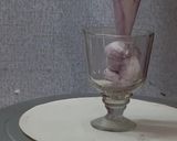 A picture of step 1 of Blueberry ice cream.