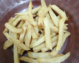 A picture of step 3 of Simple chips#myrecipechallenge.