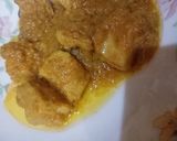 A picture of step 3 of Boneless chicken salan.