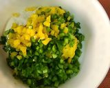 A picture of step 2 of Veggie Cheesy Corn Bombs.