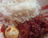 A picture of step 8 of Designer stew (ayamase/ ofada stew).