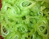 Hình bước làm 1 của món Canh Khổ Qua Nấu Chả Cá