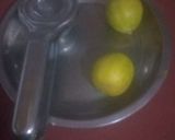 A picture of step 1 of Lemon juice.