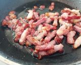 Une image de l'étape 6 de Oignons à la carbonara.