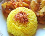Foto langkah ke 5 dari resep Nasi kuning rice cooker.