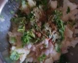 A picture of step 1 of Chapati sandwich.