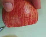 عکس مرحله 2 از دستور میوهآرایی سیب🍎