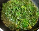 A picture of step 8 of Amarnatha bhaji.