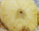 A picture of step 3 of My Grilled pineapple and cooked in a mango & White Rum Sauce 😀.