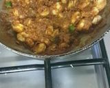A picture of step 10 of Prawn Masala.
