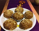 A picture of step 8 of Methi laddu.