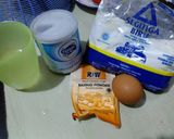 Foto langkah ke 1 dari resep Pancake simpel.