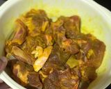 A picture of step 2 of Kerala Mutton Stew.
