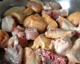 Foto del paso 1 de la receta Pollo con calamares y gambas
