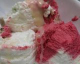 A picture of step 6 of Homemade ice-cream 😋😋.